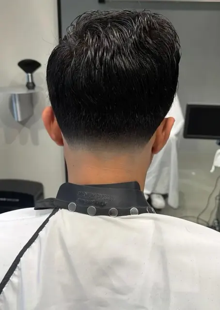 TAPER FADE, da dietro